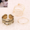 wholesale fashion 3 PCS simple ring sets